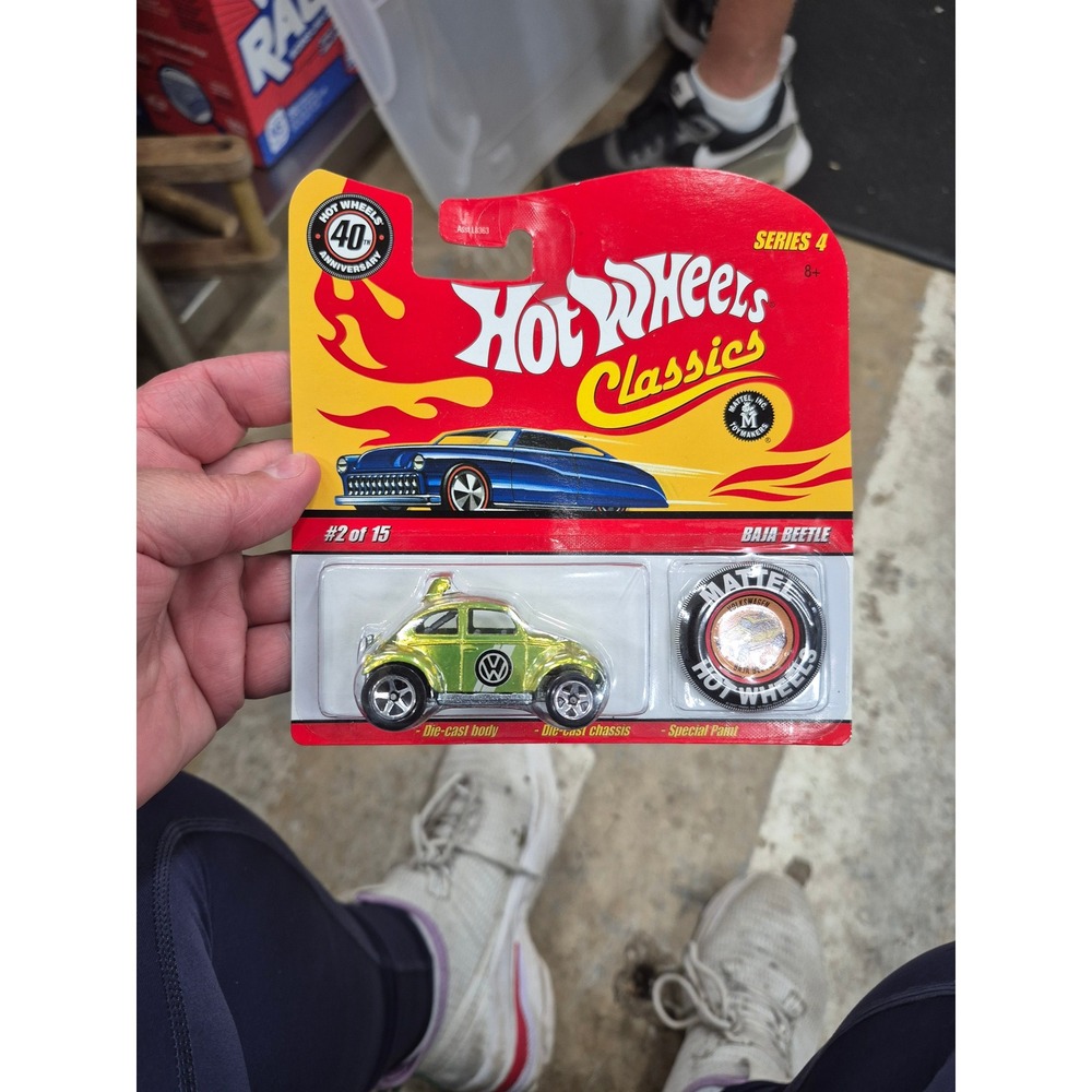 Hot Wheels Baja Beetle Classics Series 4 Die-Cast Car 2 of 15 40th Anniversary